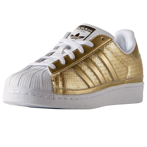 adidas schuhe damen dunkelblau mit gold|Gold .